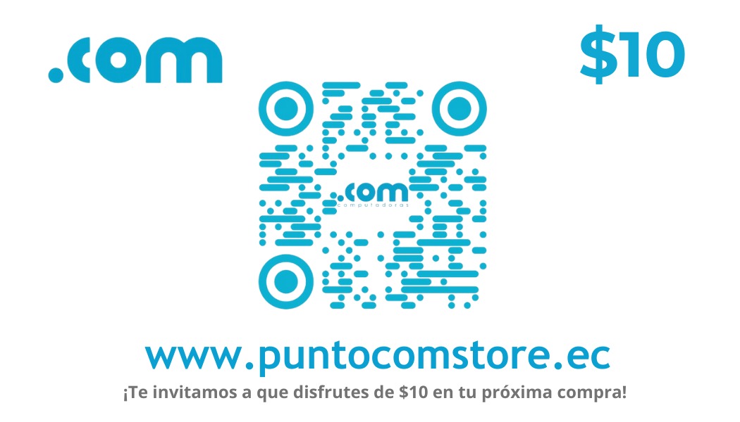 Frente de tarjeta PuntoCom